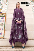 Johra Tex 194 E Rayon Cotton With Embroidered Pakistani Salwar Kameez