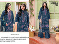 Johra Tex 195 D Cambric Cotton Embroidery Work Pakistani Salwar Kameez