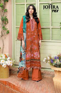 Johra Tex 195 Cambric Cotton Embroidery Work Pakistani Salwar Kameez