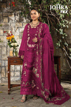 Johra Tex Jt 202 J Georgette Embroidered Pakistani Salwar Kameez Full Catalog available at wholesale rate.