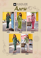 Kadlee Aaru Rayon Flex Printed Co Ord Set Collection