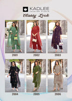 Kadlee Classy Look Rayon Printed Kurti With Bottom Dupatta