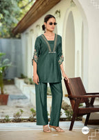Karissa Jiya Soft Viscose Thread Worked Co Ord Set Collection