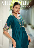 Karissa Jiya Soft Viscose Thread Worked Co Ord Set Collection