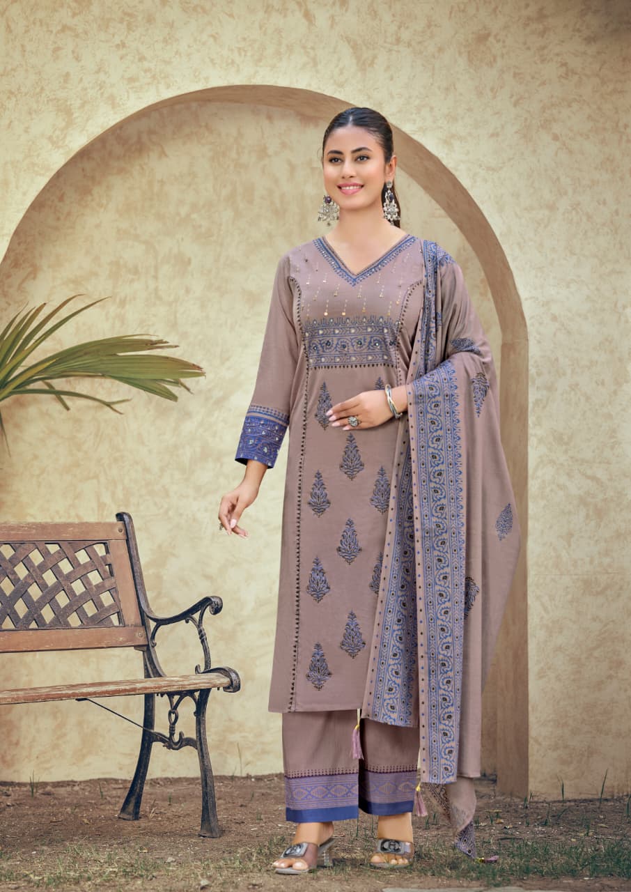 Karissa Kanika Premium Pure Heavy Bombay Cotton Kurti With Bottom And Dupatta Full Catalog available at wholesale rate.