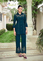 Karissa Maria Soft Cotton With Thread Worked Co Ord Set Collection
