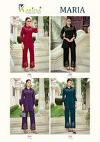 Karissa Maria Soft Cotton With Thread Worked Co Ord Set Collection