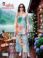 Karissha Dream Girl Maslin Digital Printed Co Ord Set Collection