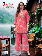 Karissha Dream Girl Maslin Digital Printed Co Ord Set Collection