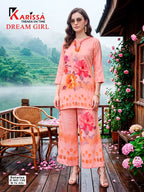 Karissha Dream Girl Maslin Digital Printed Co Ord Set Collection