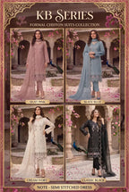 Kb 3325 Super Hit Chiffon With Handworked Pakistani Salwar Suit Full Catalog available at wholesale rate.