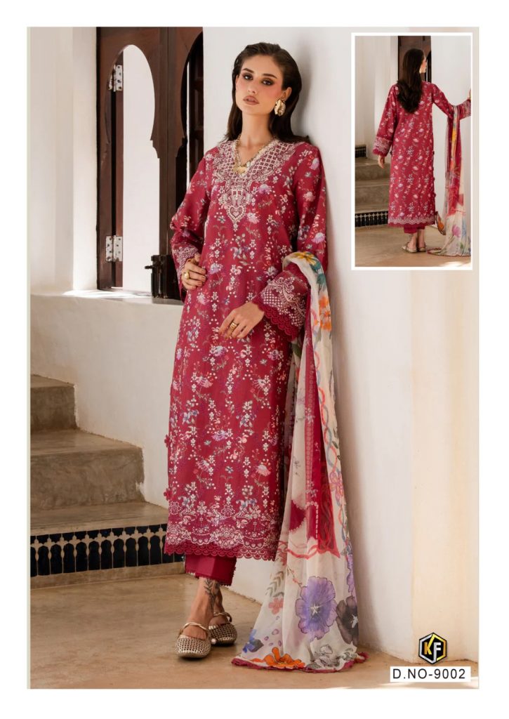 keval Fab qurbat Nx Vol-9 – karachi Dress Material