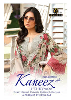 Keval Kaneez Luxury Vol 12 Lawn Cotton Karachi Print Dress Material