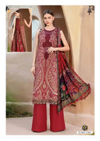 Keval Kaneez Luxury Vol 12 Lawn Cotton Karachi Print Dress Material
