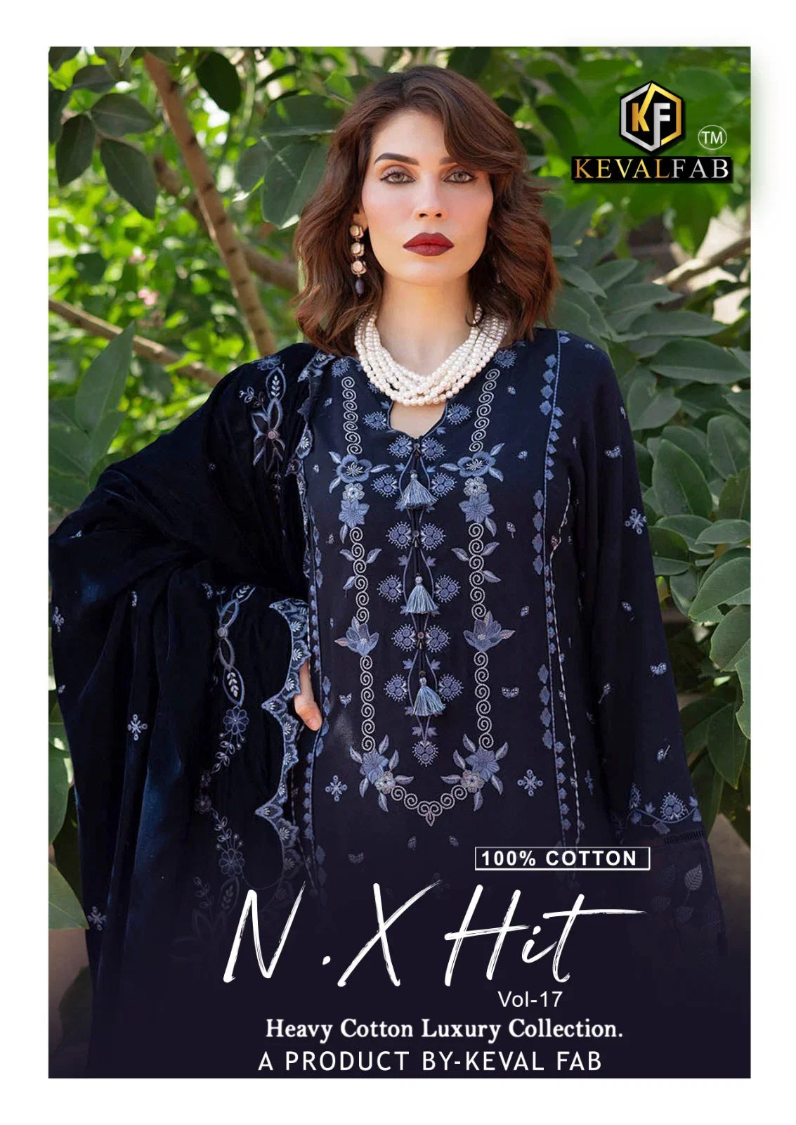 Keval Nx Hit Vol 17 Cotton Printed Pakistani Karachi Dress Material