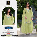 Khas 414 A To D Cambric Cotton Embroidered Salwar Kameez Collection