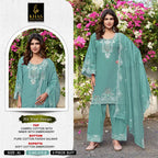 Khas 415 A To D Cambric Cotton Embroidered Salwar Kameez