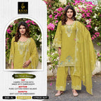 Khas 415 A To D Cambric Cotton Embroidered Salwar Kameez