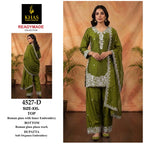 Khas 4527 A To D Roman Glass Embroidered Salwar Kameez