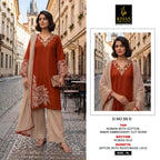 Khas 59 A To H Readymade Roman Embroidered Salwar Kameez