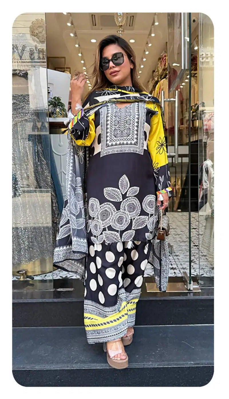 Khas 76 Maslin Digital Printed Salwar Kameez Collection