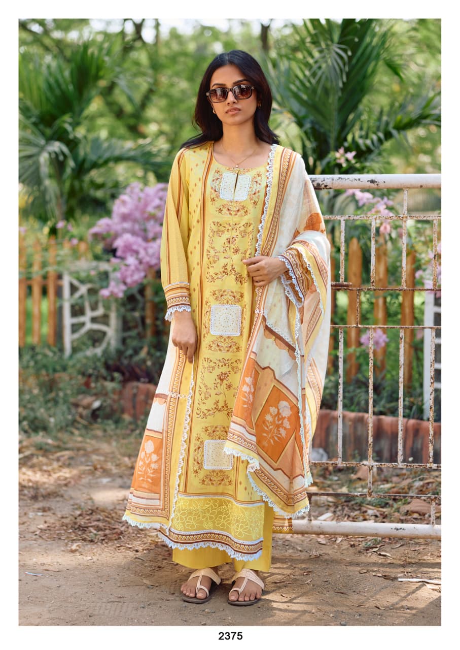 Kimora Bahaar Vol 83 Lawn Cotton Embroidered Salwar Kameez
