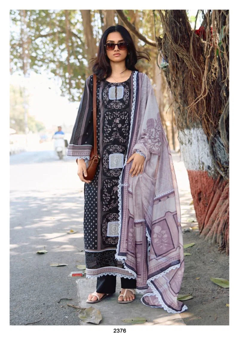 Kimora Bahaar Vol 83 Lawn Cotton Embroidered Salwar Kameez