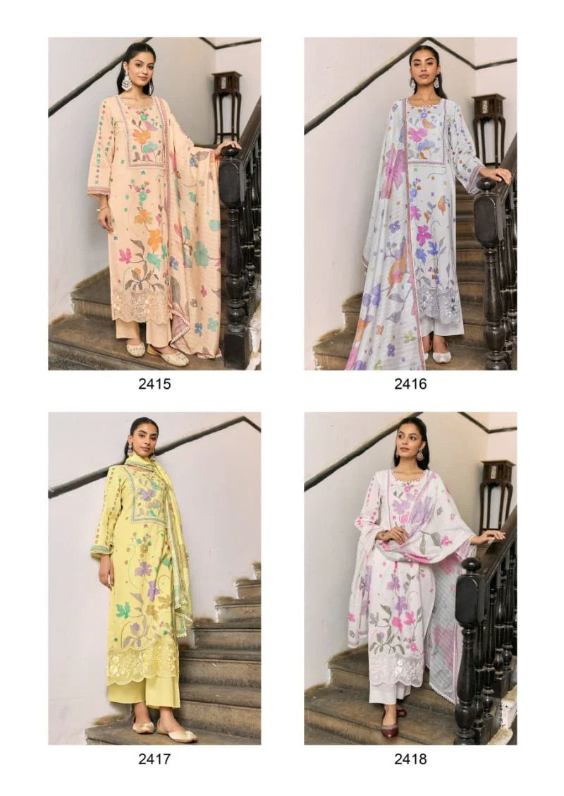 Kimora Daalan Vol 93 Muslin Digital Printed Salwar Kameez
