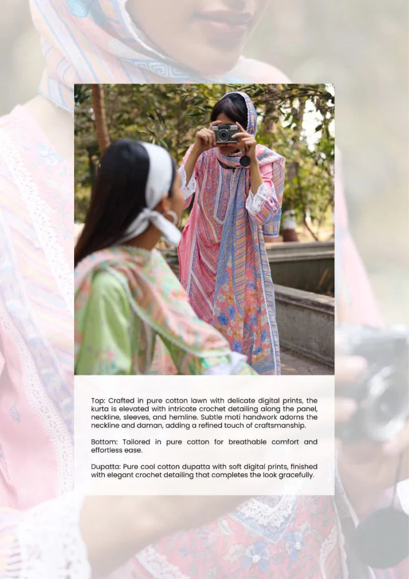 Kimora Haseena Vol 74 Lawn Cotton Embroidered Salwar Kameez