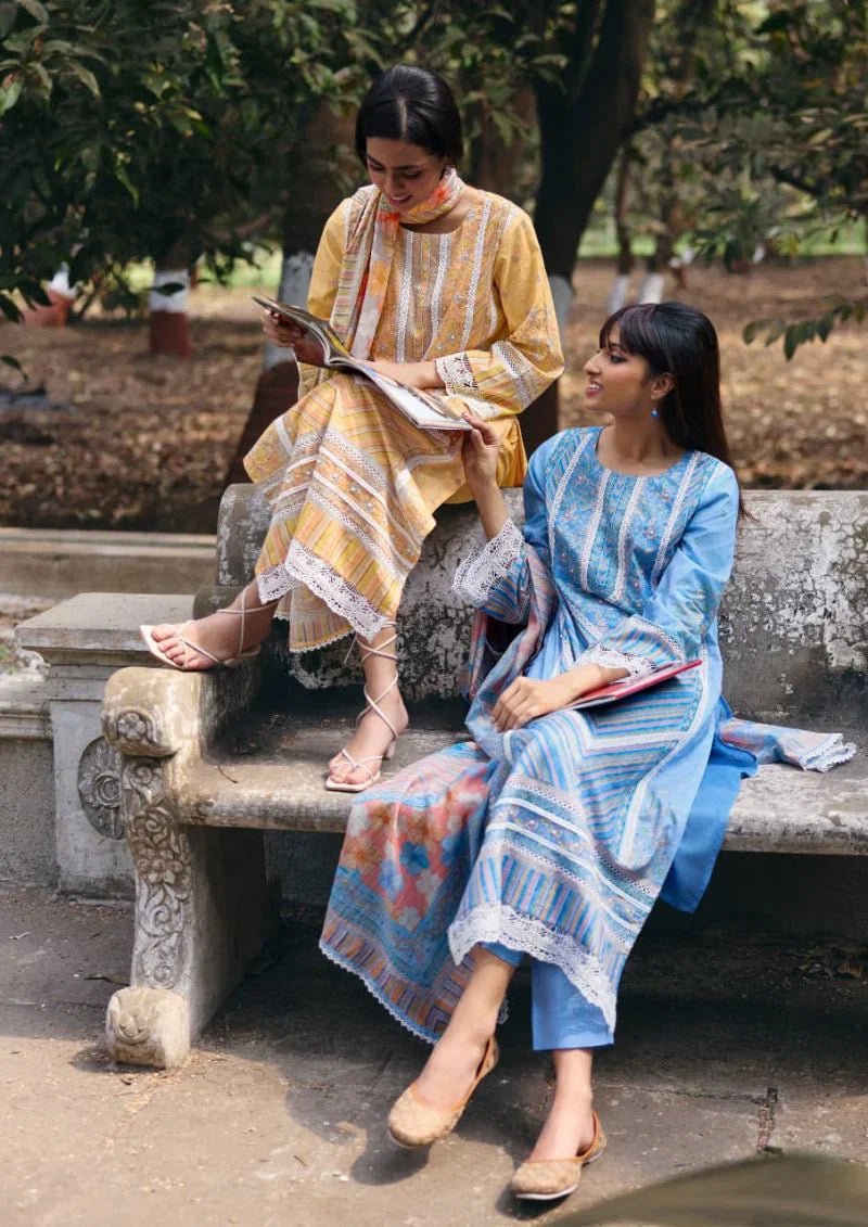 Kimora Haseena Vol 74 Lawn Cotton Embroidered Salwar Kameez
