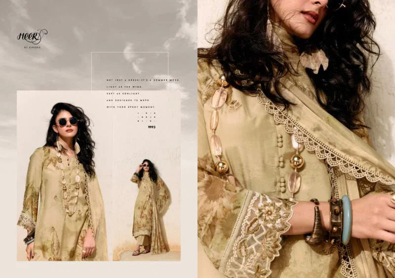 Kimora Heer Awesome Lawn Cotton Digital Printed Salwar Kameez Collection