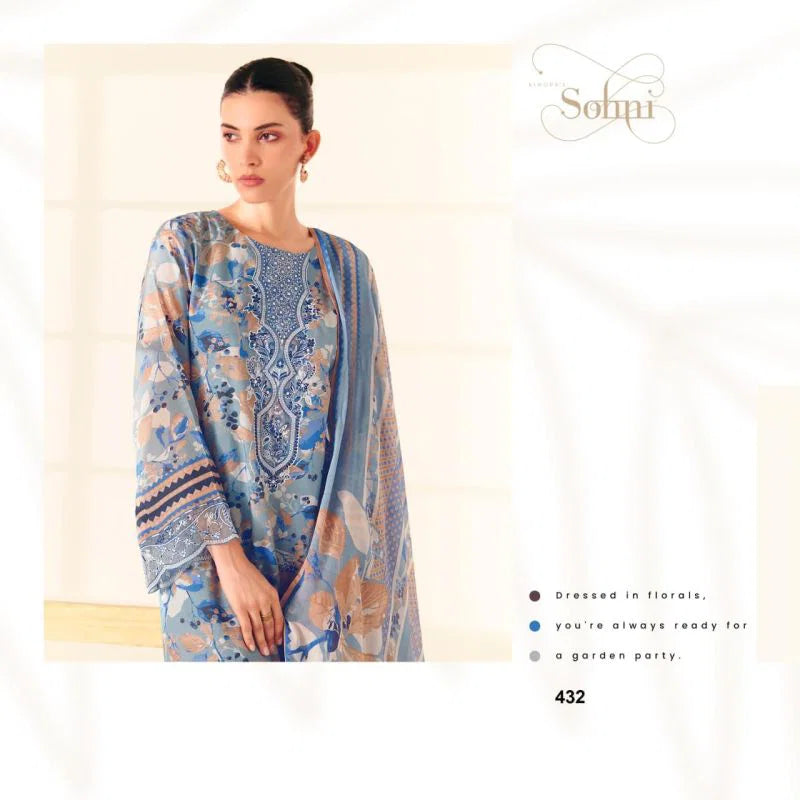 Kimora Heer Juliet Pure Muslin Digital Printed Salwar Kameez