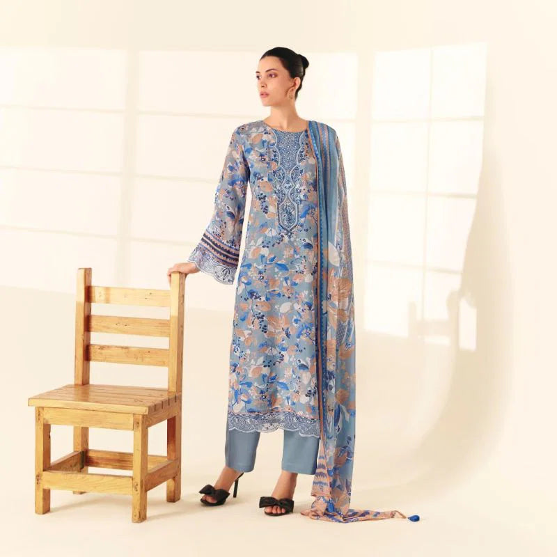 Kimora Heer Juliet Pure Muslin Digital Printed Salwar Kameez