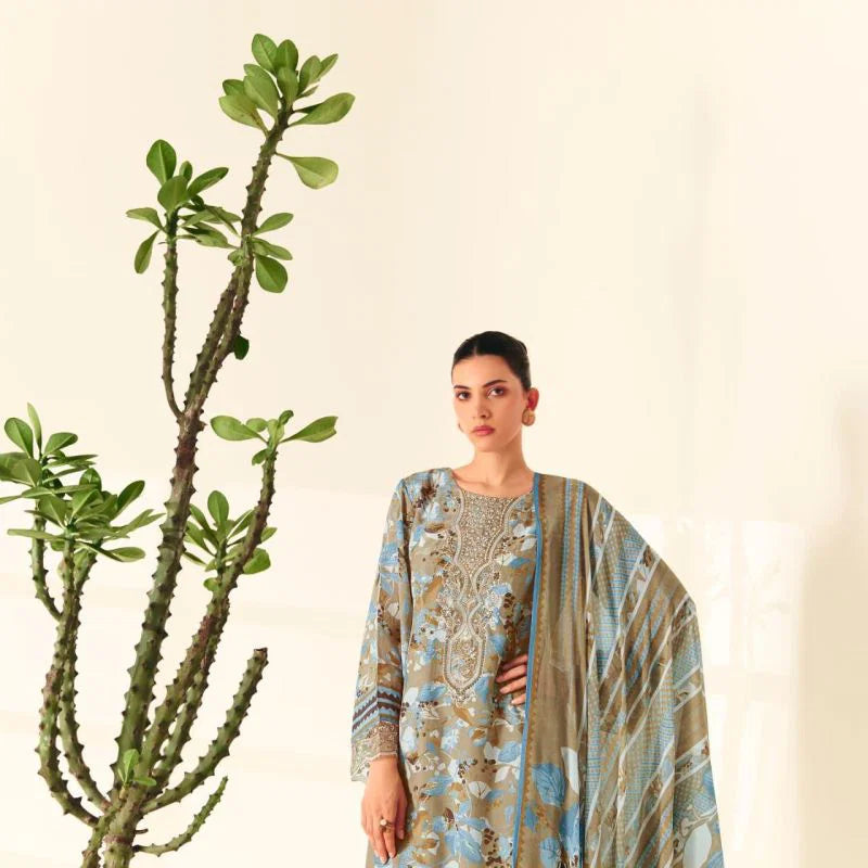 Kimora Heer Juliet Pure Muslin Digital Printed Salwar Kameez