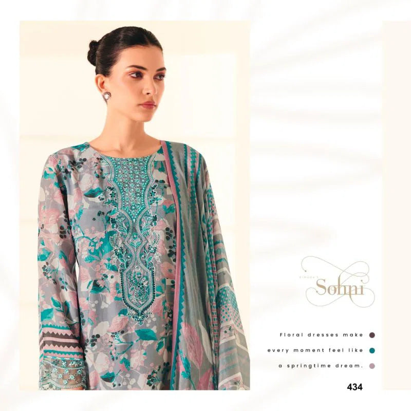 Kimora Heer Juliet Pure Muslin Digital Printed Salwar Kameez