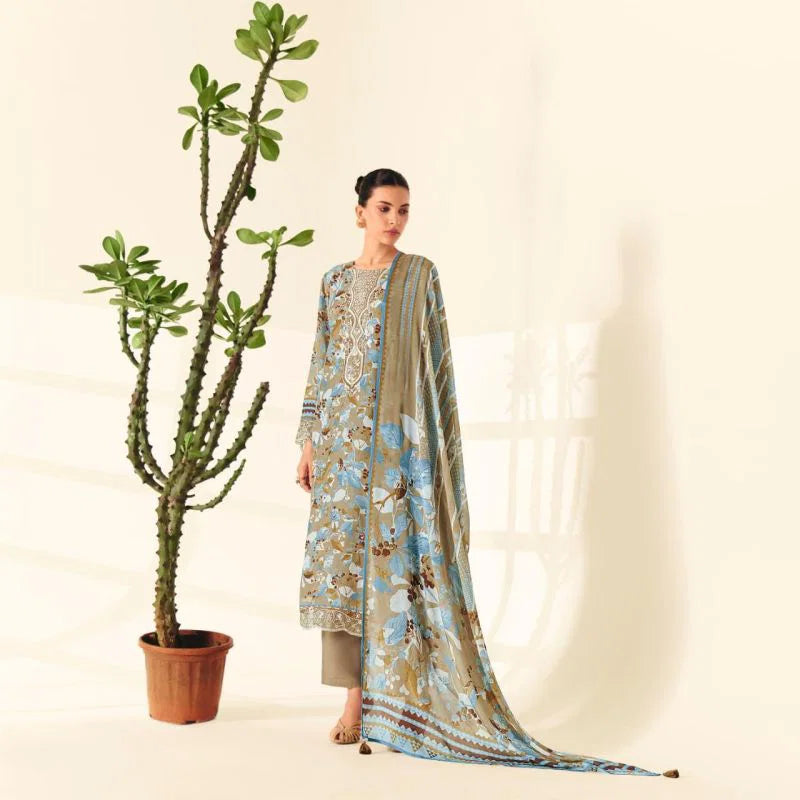 Kimora Heer Juliet Pure Muslin Digital Printed Salwar Kameez