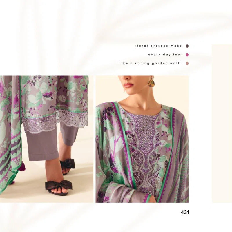 Kimora Heer Juliet Pure Muslin Digital Printed Salwar Kameez