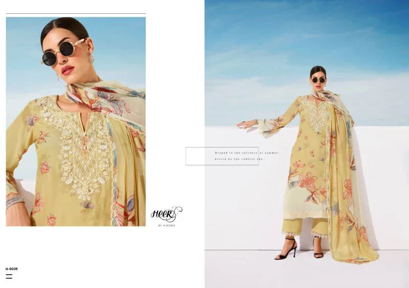 Kimora Heer Marina Vol 247 Muslin Digital Printed Salwar Kameez