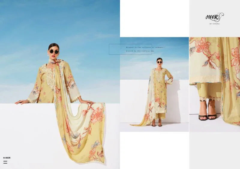 Kimora Heer Marina Vol 247 Muslin Digital Printed Salwar Kameez