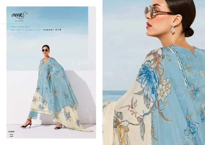 Kimora Heer Marina Vol 247 Muslin Digital Printed Salwar Kameez