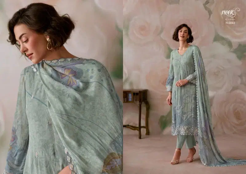 Kimora Heer Ranibagh Chinon Vol 253 Chinon Digital Printed Salwar Kameez