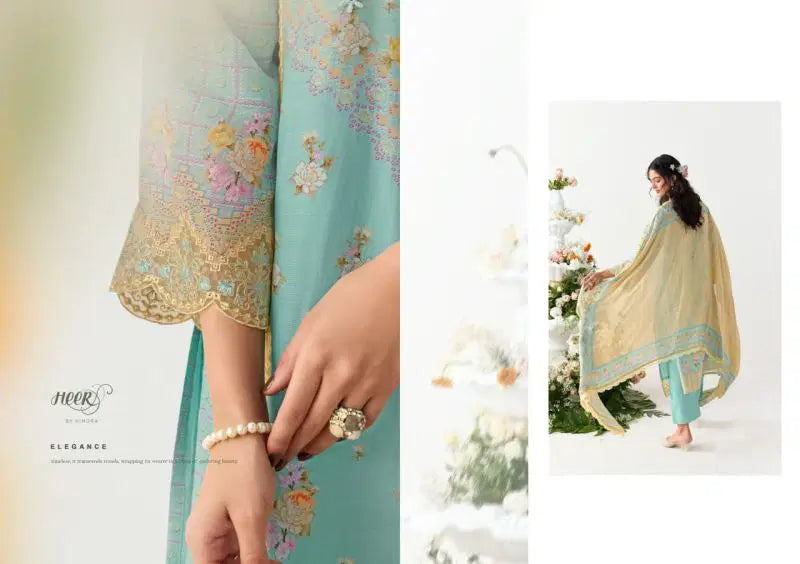 Kimora Heer Victoria Lawn Cotton Embroidered Salwar Kameez