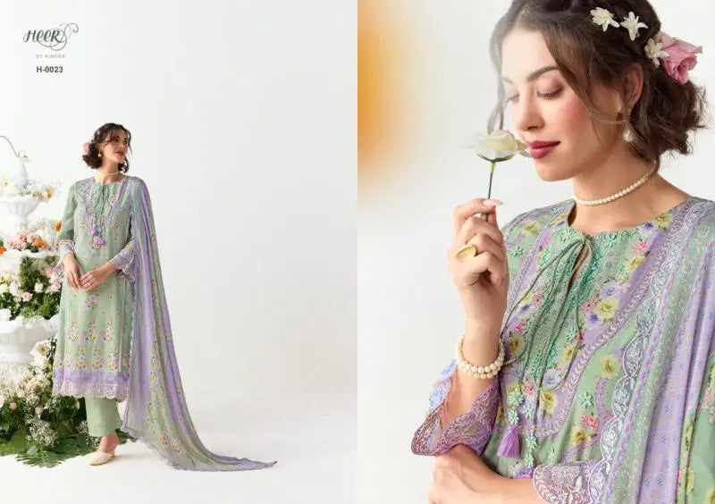 Kimora Heer Victoria Lawn Cotton Embroidered Salwar Kameez