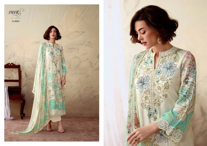 Kimora Heer Whisper Vol 252 Muslin Digital Printed Salwar Kameez