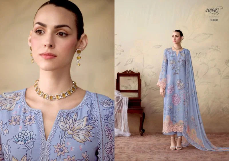 Kimora Heer Whisper Vol 252 Muslin Digital Printed Salwar Kameez