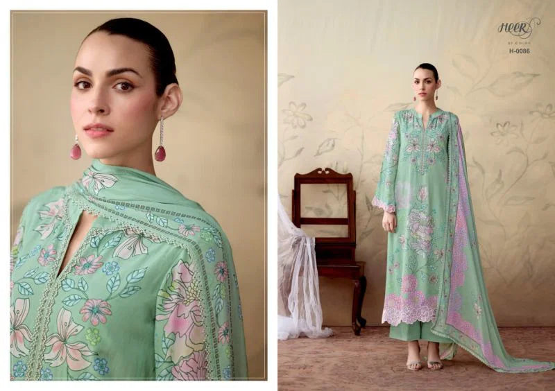 Kimora Heer Whisper Vol 252 Muslin Digital Printed Salwar Kameez