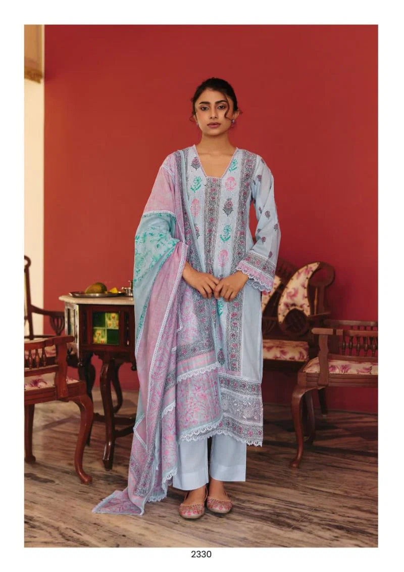 Kimora Khatta Meetha Vol 71 Lawn Cotton With Digital Printed Kurti With Bottom Dupatta