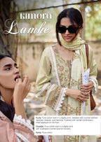 Kimora Lamhe Vol 84 Lawn Cotton Digital Printed Salwar Kameez