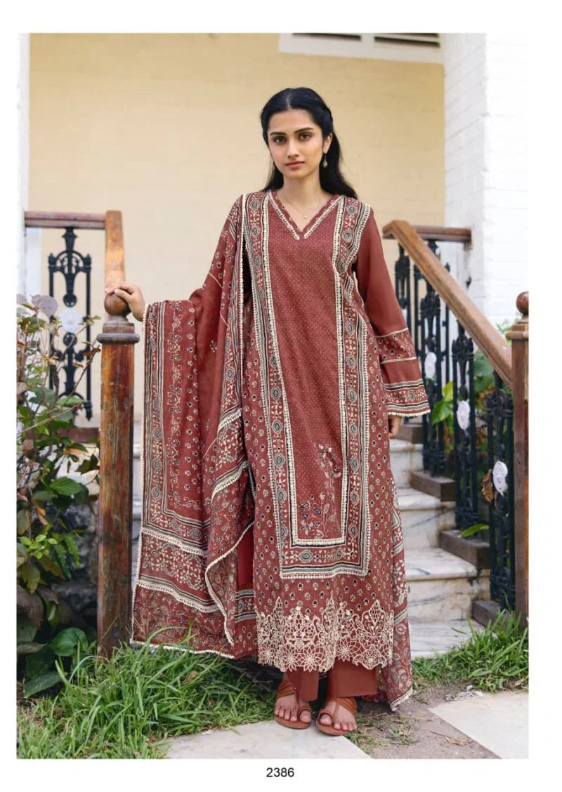 Kimora Manzil Vol 85 Cotton Lawn Digital Printed Salwar Kameez