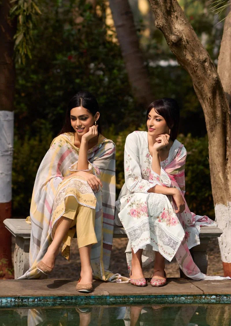 Kimora Nazrana Vol 77 Lawn Cotton Digital Printed Salwar Kameez
